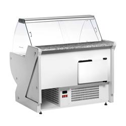 Vitrină frigorifică orizontală - 1,3 x 1,15 m - 260 litri