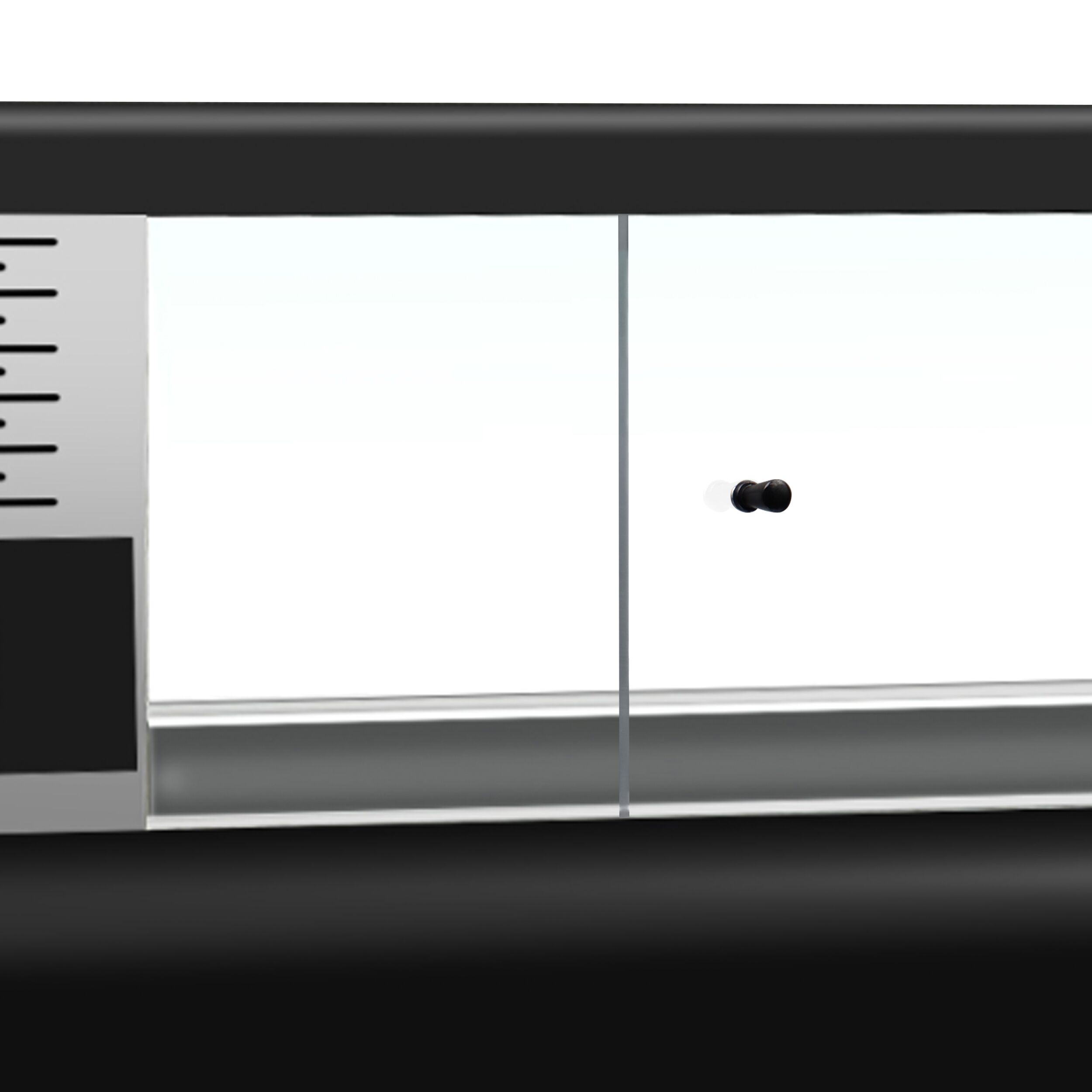 Vitrine à tapas réfrigérée PREMIUM - 1376x405mm - 6x GN 1/3 - Noir
