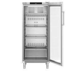 LIEBHERR | Réfrigérateur en inox PERFECTION - 600 litres - GN 2/1 - Intérieur en plastique - avec 1 porte en verre       
