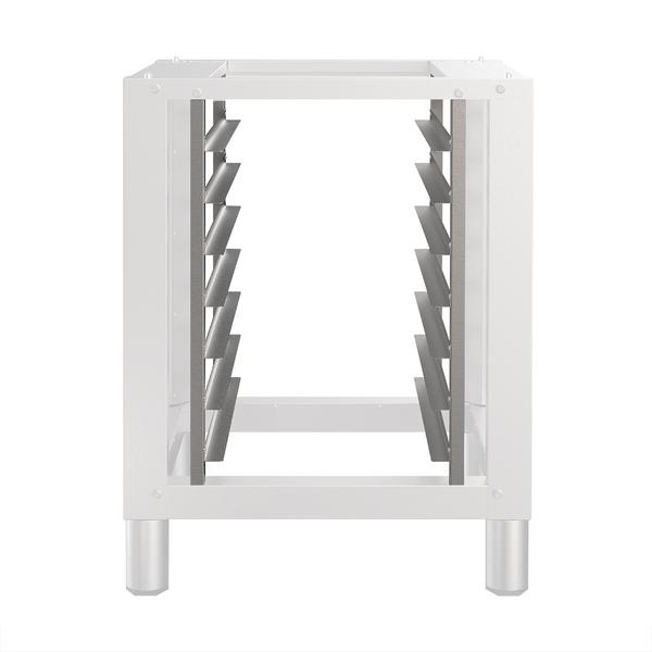 Blechhållare - 7x 460x340 mm plåtar - 600x540x800 mm - rostfritt stål - robust - hög bärighet - för underrede - passar till HUV800-4 - utan underrede