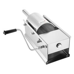 Commercial Manual Sausage Filler - 3 Litres - Stainless Steel - incl. 4 Nozzles