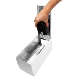 AIR-WOLF | WC brilreiniger met sensor - 500 ml - Roestvrij staal Wit
