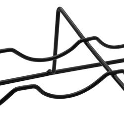 Wire shelf - Plastic-coated - 319x495x116mm - Black - compatible with WKSS375