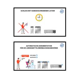 Controllo Wi-Fi e registrazione della temperatura per gli apparecchi di raffreddamento
