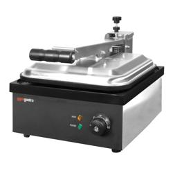 Grill kontaktowy - 2,2 kW - gładki & ryflowany - powierzchnia grilla: 350x330 mm	