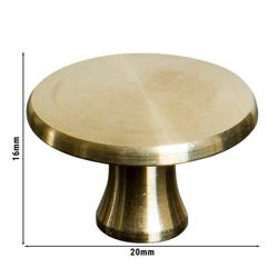 STAUB | Poignée - ronde - 20 mm - Laiton