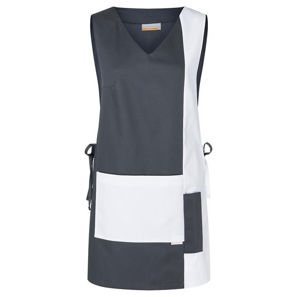 KARLOWSKY | Women's Tabard Tunic Marilies – White - Size 0 - Easy-care poly-cotton