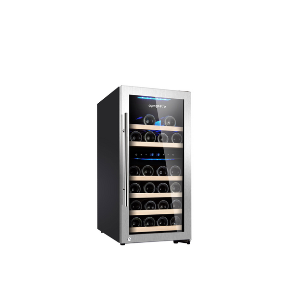 Borhűtőszekrény - 2 klímazóna - 89 liter - max. 33 palack