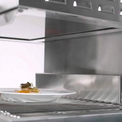 Commercial Infrared Salamander Grill PREMIUM - 4.5 kW - 220V - Ceramic Glass - 3 Programmes - Tabletop