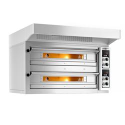 Commercial Electric pizza oven - 6+6x 33cm - Manual