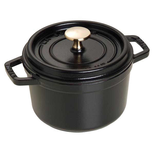 STAUB | LA COCOTTE - Cocotte-pata - Ø 160mm - valurauta - musta
