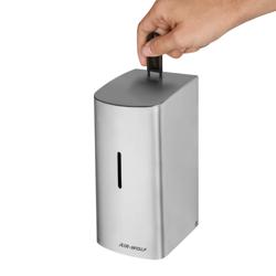 AIR-WOLF | Distributeur de savon & désinfection avec capteur - 500ml - inox 
