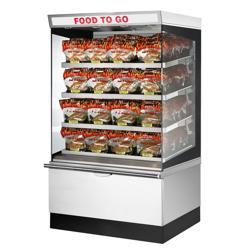 UBERT | Warmhoudvitrine - 1430x800mm - 4 verwarmde planken