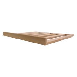 (5 pz) Griglia portante - 500x390x30mm - ripiano per bottiglie di vino, in legno - per murale refrigerato serie GK374 - compatibile con GK374USLED, GK374UES, GK374UG, GK374US & GK374UEG - fino a 6 bottiglie di vino