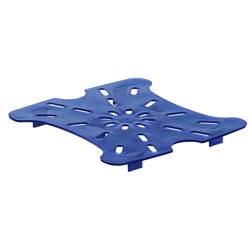 (6 pieces) CAMBRO | Commercial CamSquares FreshPro Drain Shelf – Blue – 11.4L/17.2L/20.8L