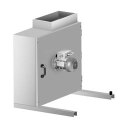 Airbox PRO - Ventilatore centrifugo cassonato - 4000m³/h - 230V monofase - con porta di ispezione apribile - per griglie a carbone