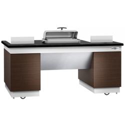 Preparation Table DUBLIN - 2000mm - Black Granite Worktop - Mobile