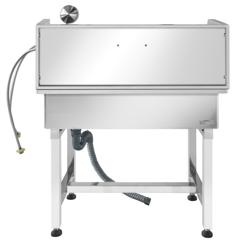 Hundebadewanne - mit Armatur & Anti-Rutsch Matte