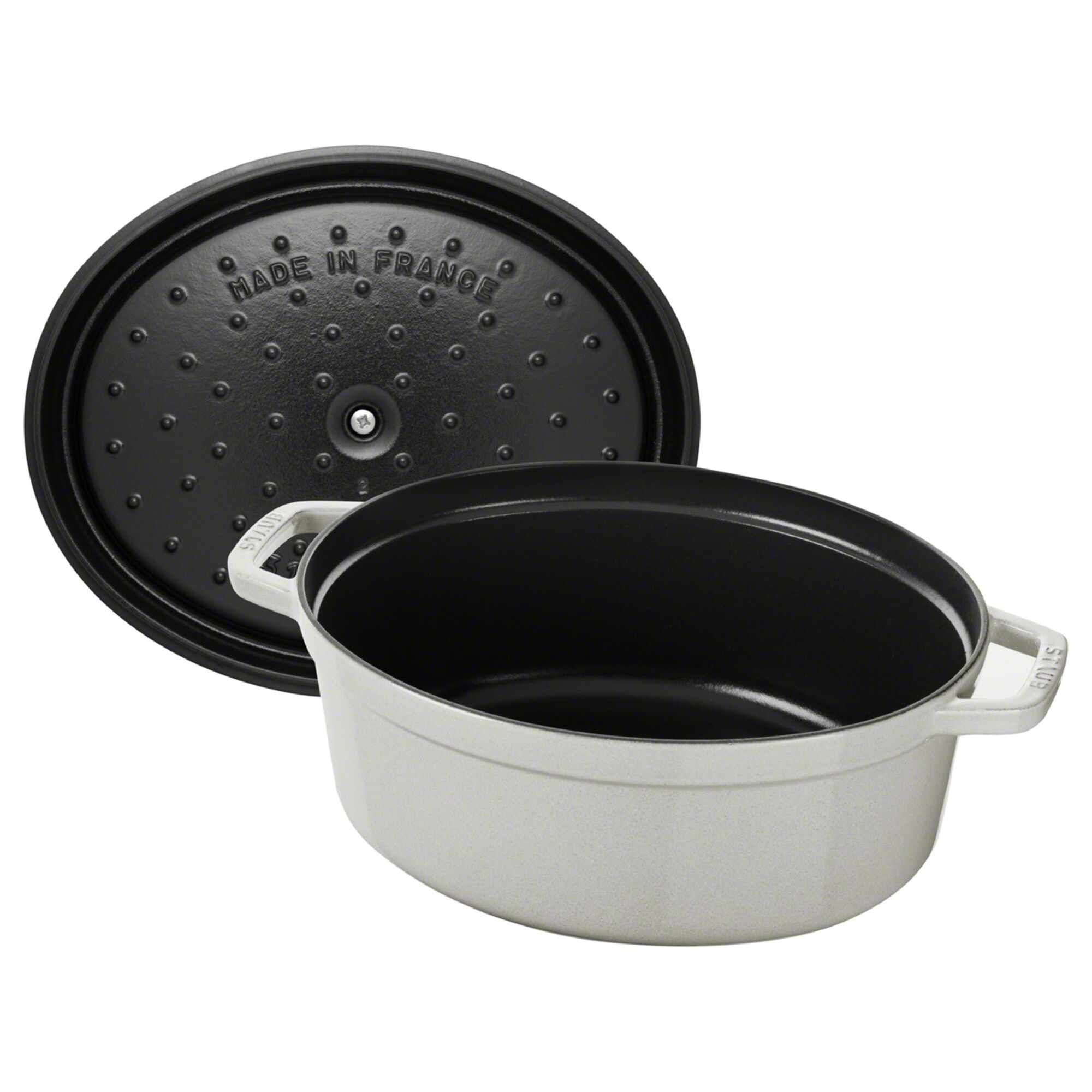 STAUB | LA COCOTTE - Cocotte - ovale - 230mm - Fonte - Truffe blanche	