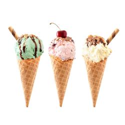 VG Suporte para cones de gelado em aço inoxidável 18/10 - 3 orifícios - Ø26/31mm (2/1) - 200x95x90mm