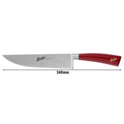 BERKEL | Elegance Utility Kitchen Knife – 20 cm - Red Resin Handle