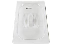Polycarbonate Gastronorm Lid GN 1/4 – Clear