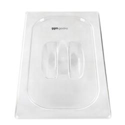 Couvercle GN en polycarbonate 1/4 - transparent