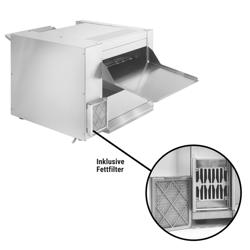 ROBAND | Commercial Conveyor Toaster – 500 slices/hour - 3.22 kW - stainless steel - Ø120 mm buns