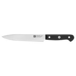 (3 pieces) ZWILLING | GOURMET Knife Set – Chef 20 cm - Slicing 16 cm - Paring 10 cm - Black Handle