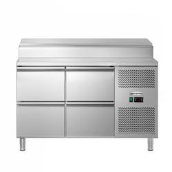 Saladette ECO - 1360x700mm - 4 lades - voor 7x GN 1/3