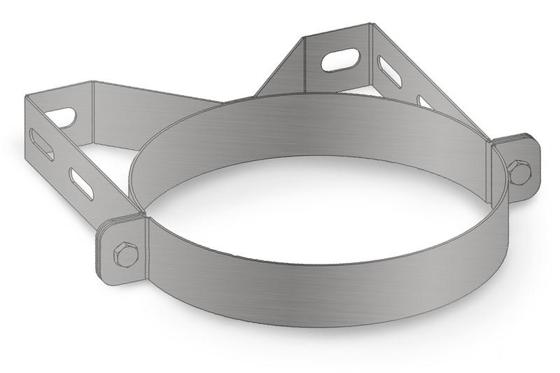 Seinävälituki - Ø 450 mm