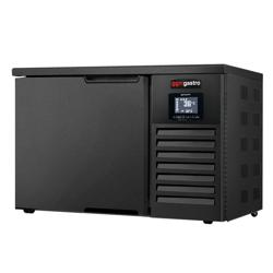 Snelvriezer tafelmodel - 40L - 3x GN 2/3 - zwart