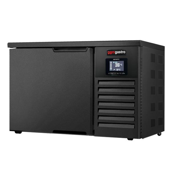 Snelvriezer tafelmodel - 40L - 3x GN 2/3 - zwart