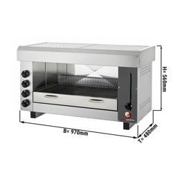 Salamander Grill - Infrared - 13kW - 4 Gas Burners - Natural Gas