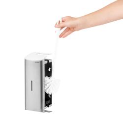 AIR-WOLF | Wall Mounted Toilet Brush Holder – Closed Front, Removable Liner, Fixings Included