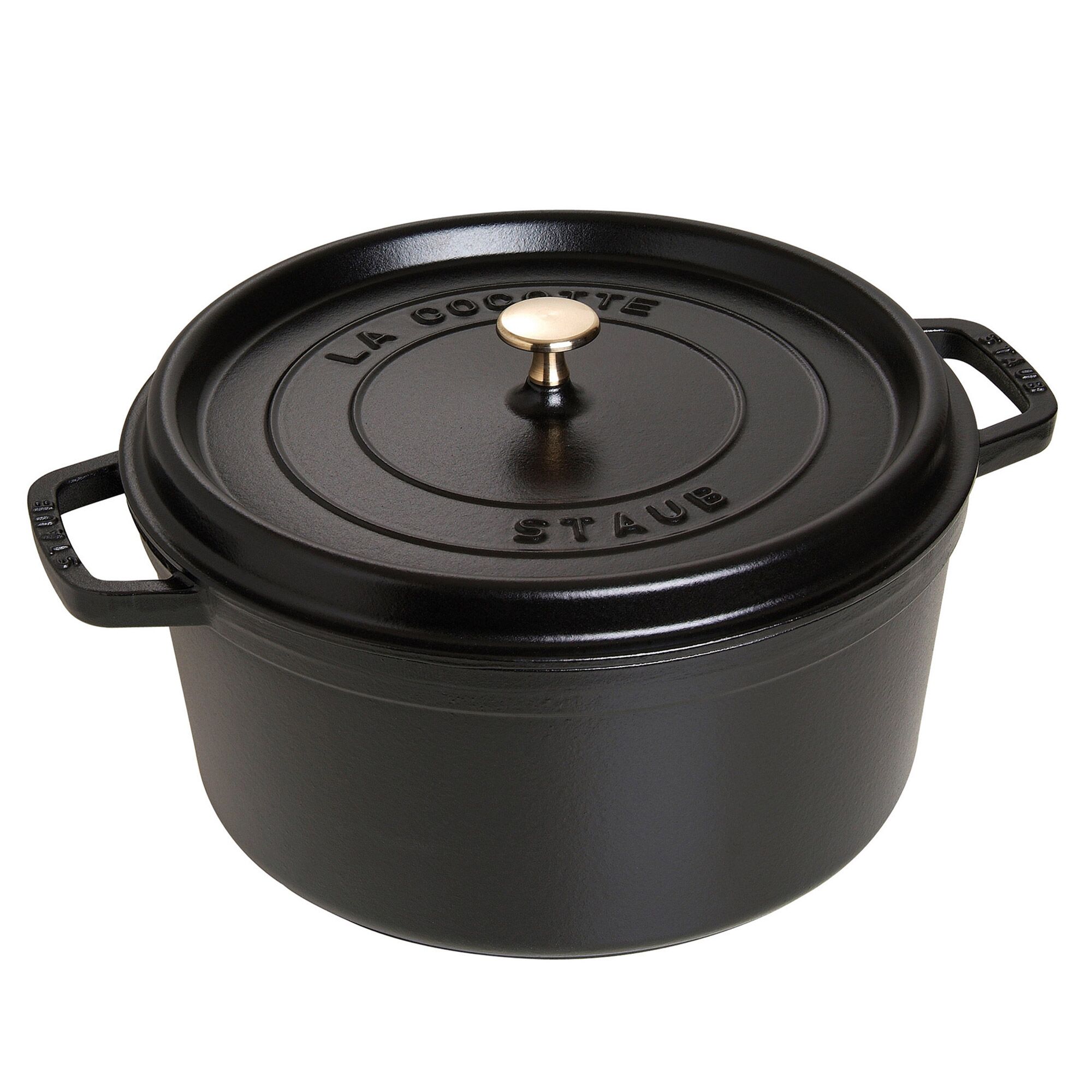 STAUB | LA COCOTTE - Cocotte - Ø 300mm - Fontă - Negru | GGM Gastro