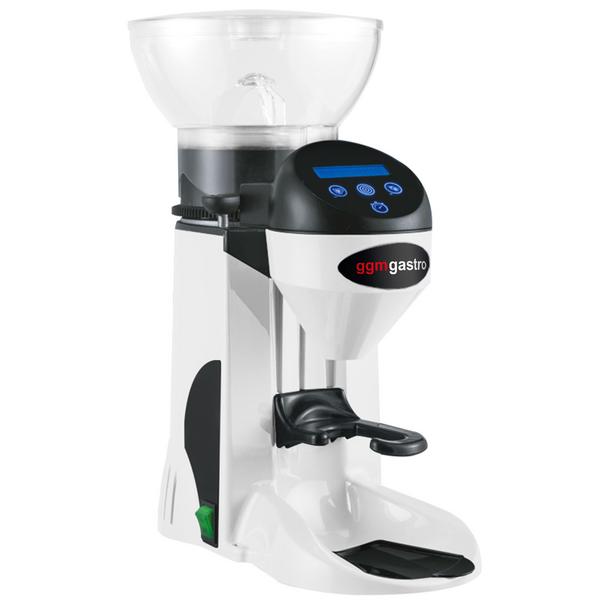 Kaffeemühle - 1kg - 77dB - Mit automatischer Dosierung - Weiß