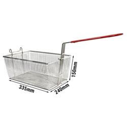 Fryer Basket - 240x335x150mm - 15L - Galvanised metal - for GFK591-40