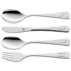 ZWILLING | TEDDY - Çocuk çatal bıçak takımı - 4 adet.