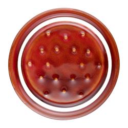 STAUB | CERAMIQUE - طنجرة كوكوت صغيرة - بقطر 100 مم - دائرية - سيراميك - نحاسي عتيق