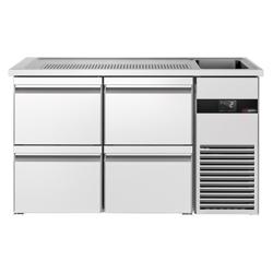 Bancada frigorífica PREMIUM - 1550x700mm - 4 gavetas