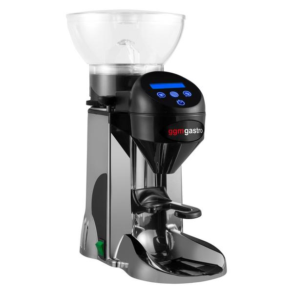Macinacaffè - campana 1kg - 77dB - Con dosatore automatico - Argento