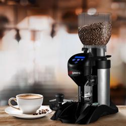 Moulin à café – 2 kg – 63 dB – Avec dosage automatique – Corps en inox