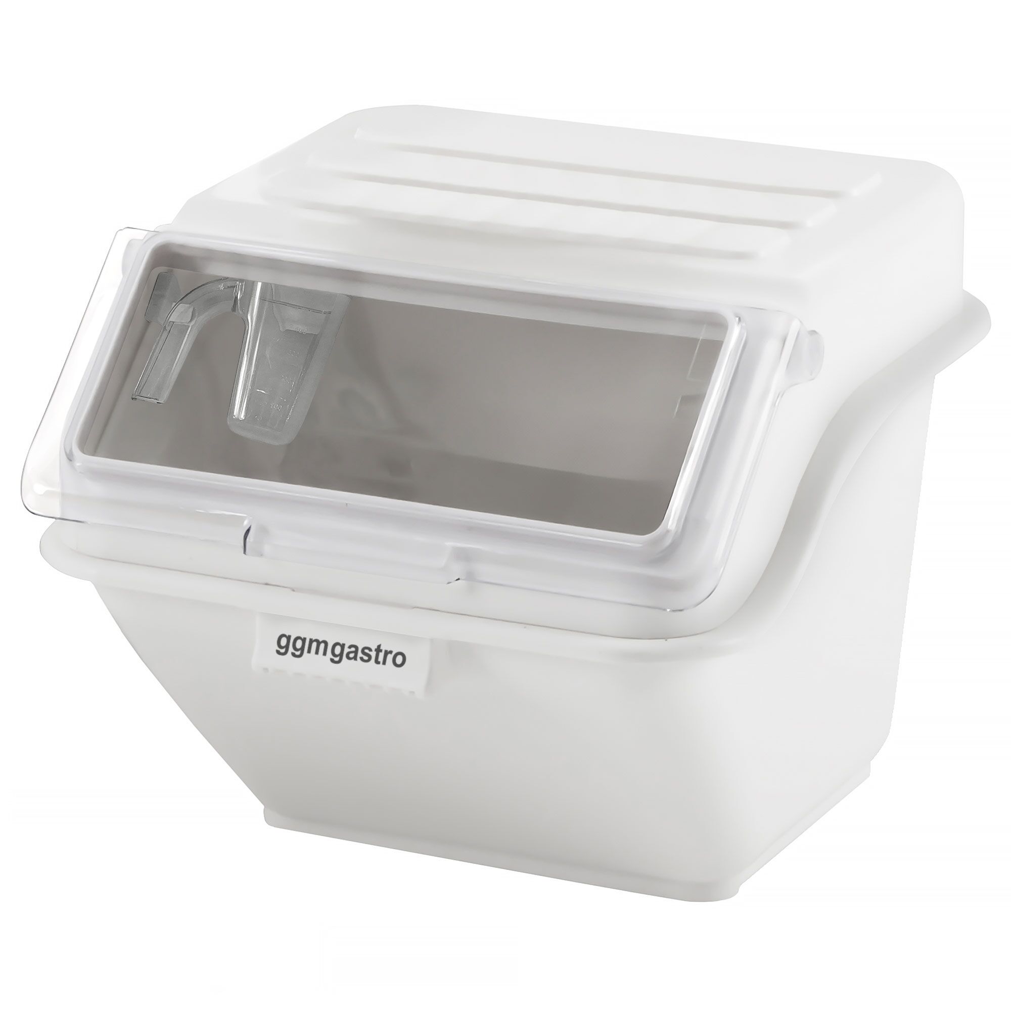 Bac à ingrédients - 40L - Polypropylène (PP) - Blanc - Empilable