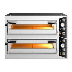 Horno para pizza 4 + 4 x 35 cm