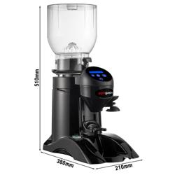 Koffiemolen - 2kg bonenreservoir - 63dB - Met automatische dosering - zwart