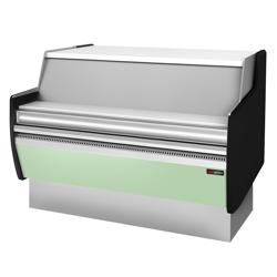 Pokladní stůl - 1310 mm - Přední panel světle modrý
