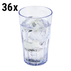 (36 stuks) CAMBRO | LAGUNA - Drinkbeker - 355 ml - BPA-vrij - Transparant