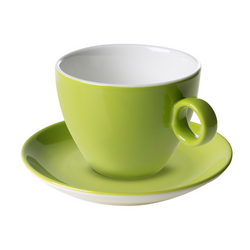 (6 pezzi) BART COLOUR CAFE - Piattino per tazza da cappuccino - Ø 155mm - Lime
