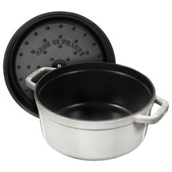 STAUB | LA COCOTTE - Cocotte - Ø 220mm - Gusseisen - Weisser Trüffel